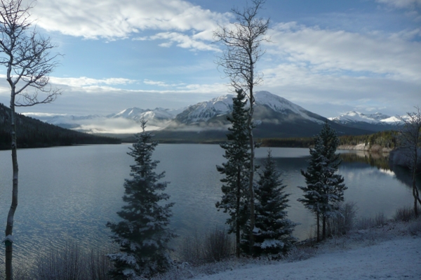 Blick auf den Tuzcha Lake